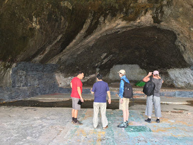 2018年11月俄羅斯考古團隊來訪參觀本所發掘之八仙洞遺址